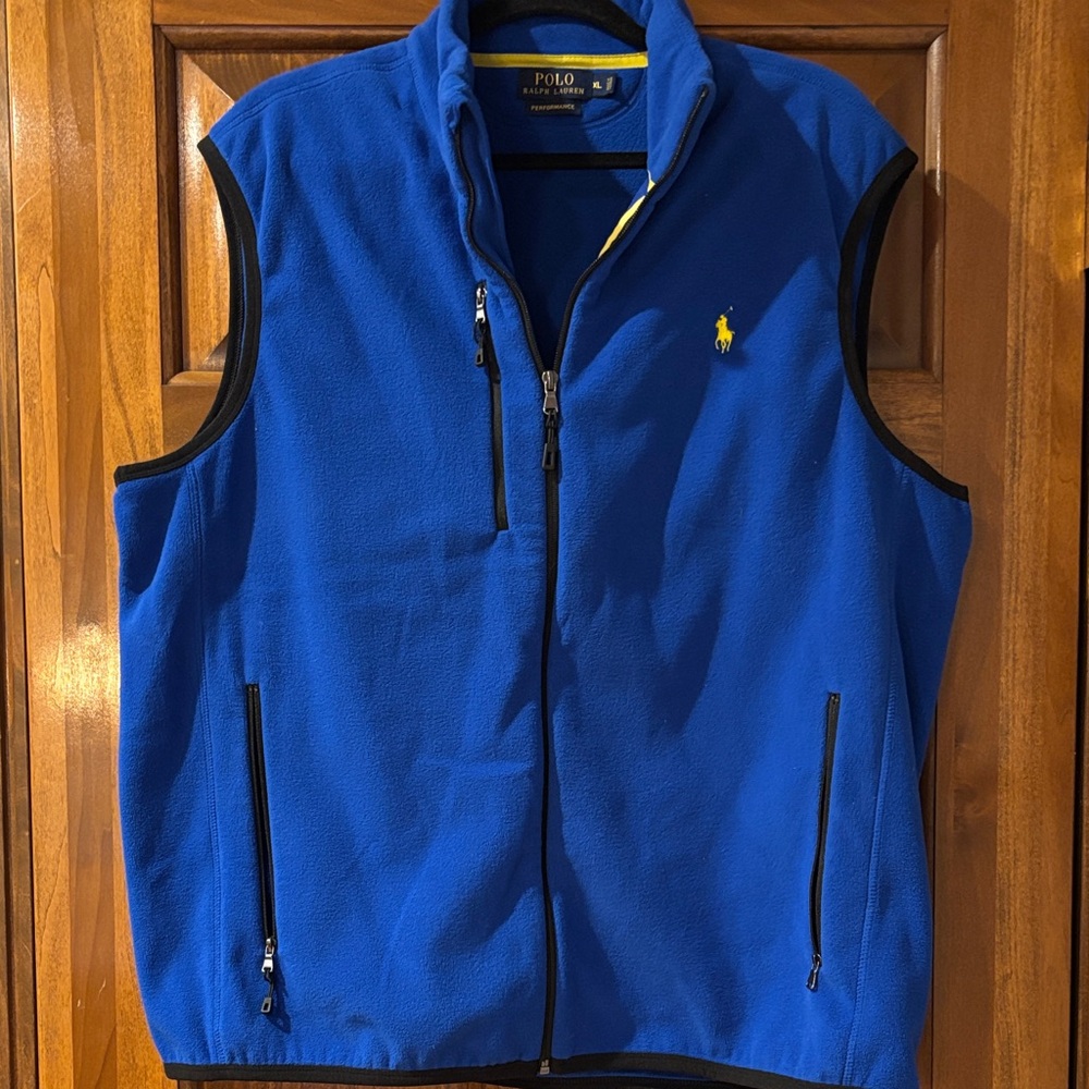 Polo by Ralph Lauren Men's Royal Blue Vest